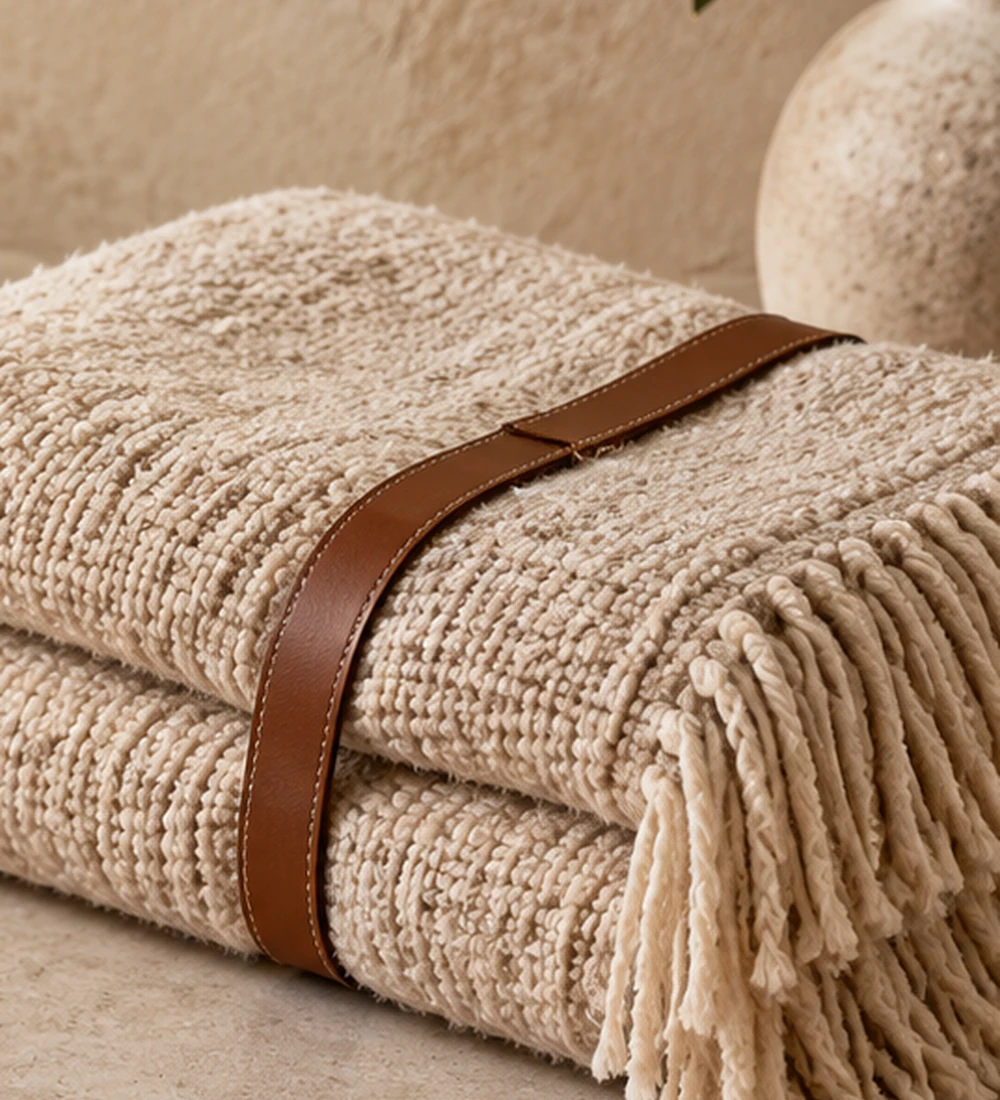 Woven throw